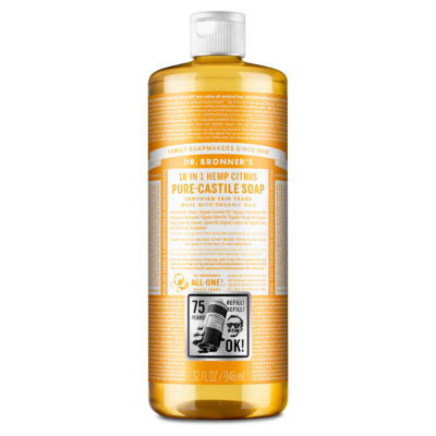 Dr. Bronner's 18合1柑橘潔膚露 946ml