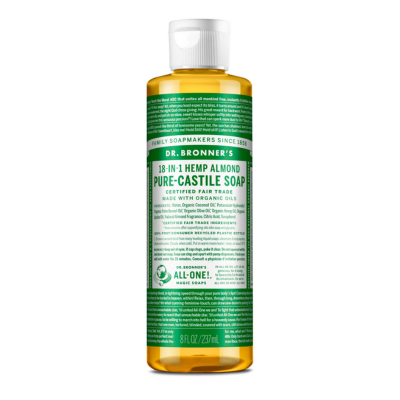 Dr. Bronner's Almond Pure-Castile Liquid Soap 237ml