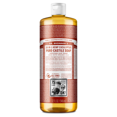 Dr. Bronner's 18合1尤加利潔膚露 946ml