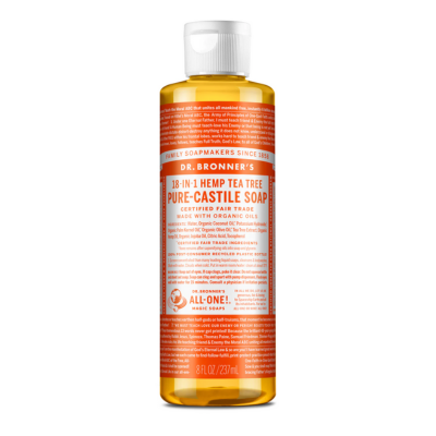 Dr. Bronner's Tea Tree Pure-Castile Liquid Soap 237ml