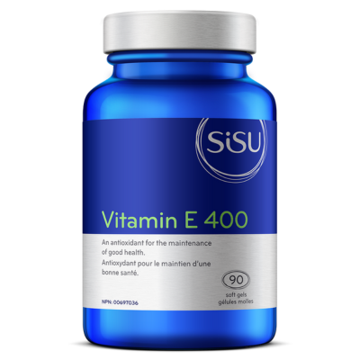 Sisu Vitamin E 400IU 180 Softgels