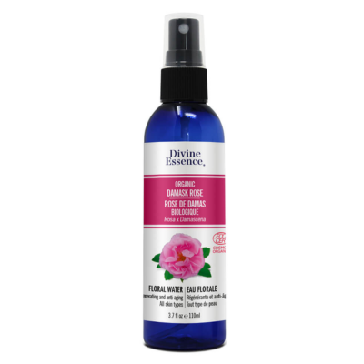 Divine Essence Organic Damask Floral Rose Water 110ml
