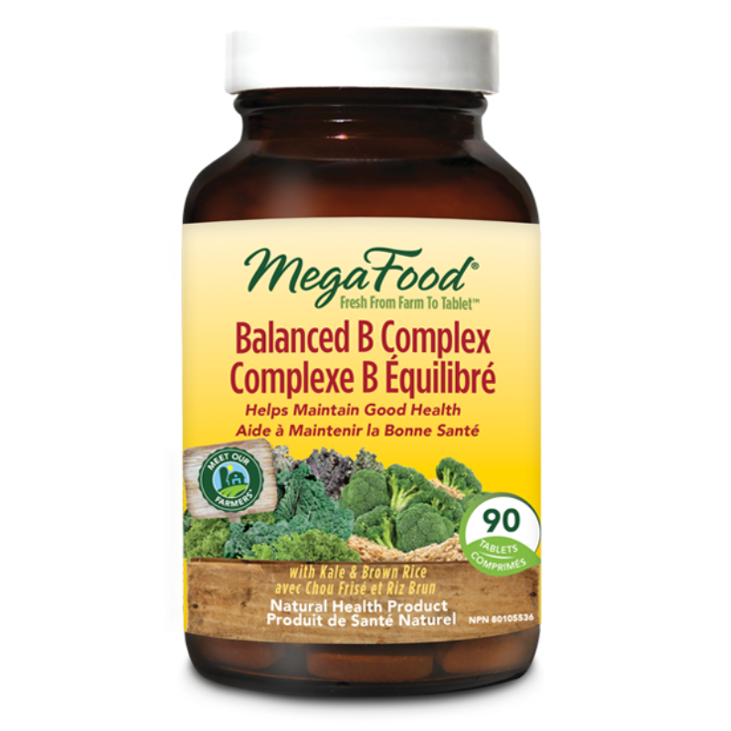 MegaFood Balanced B Complex 90 Tablets