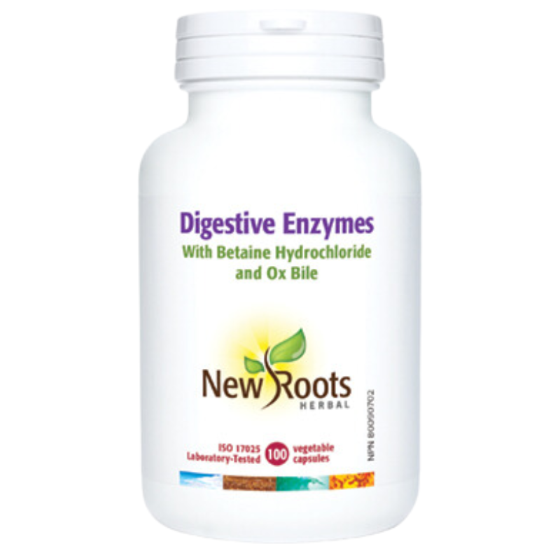 New Roots 消化酶素食膠囊 100粒