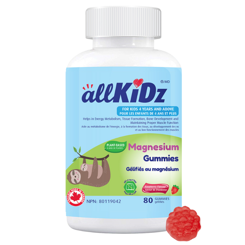 AllKidz Magnesium Gummies 80 Count
