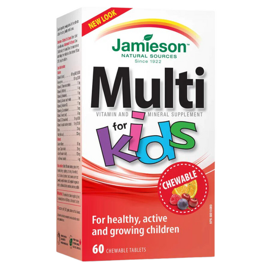Jamieson 100% Complete Kids Chewable Multi 60 Tablets