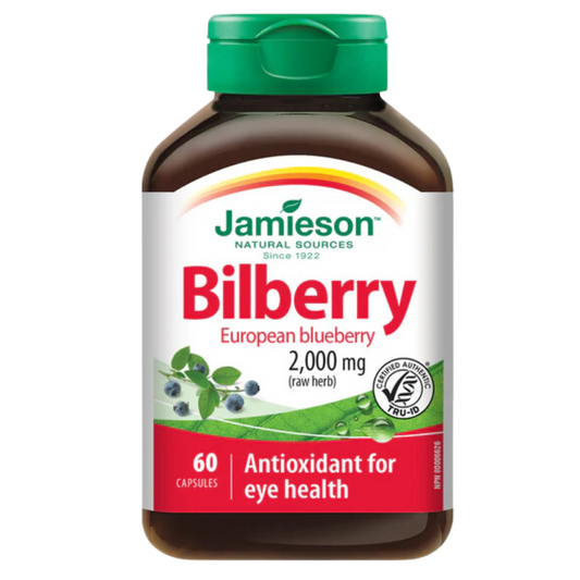 Jamieson Bilberry 2000 mg 60 Capsules