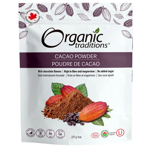 Organic Traditions Cacao Powder 227g