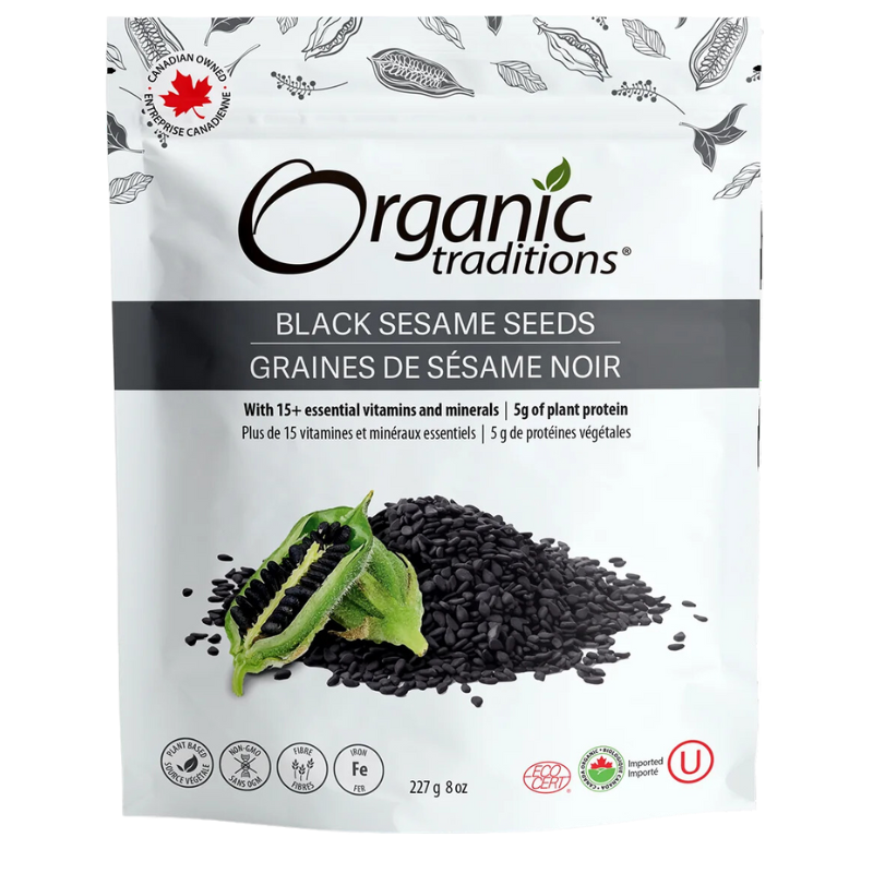 Organic Traditions 有機黑芝麻 454克