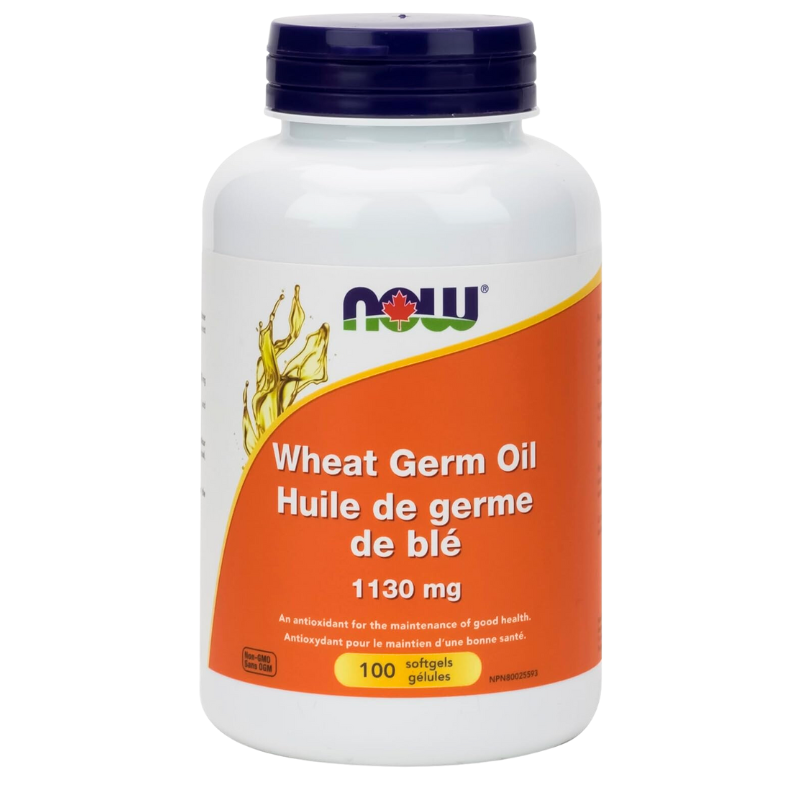 Now Wheat Germ Oil 20 Minims 100 Softgels