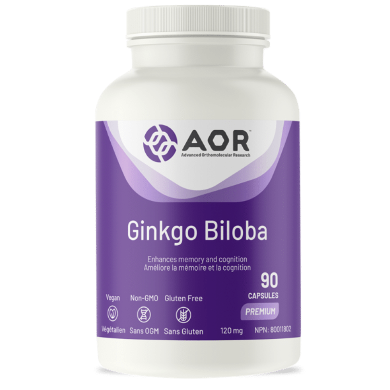 AOR 銀杏素食膠囊 120毫克 90粒