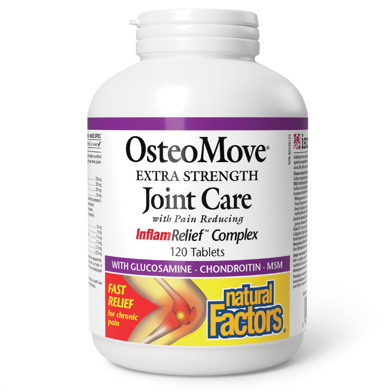 Natural Factors 抗炎強效關節護理片 120片