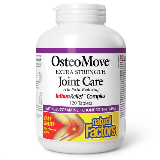 Natural Factors OsteoMove® Extra Strength Joint Care 120 Tablets