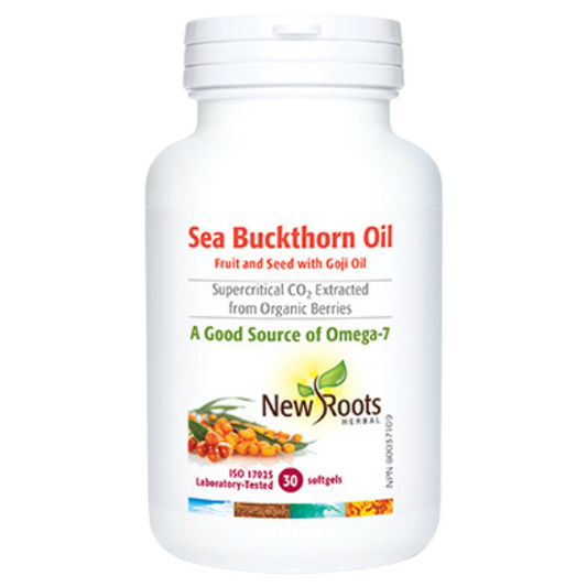 New Roots Seabuckthorn Oil 30 Softgels