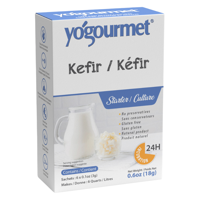 Yogourmet 克菲爾優格發酵菌粉 6包 x 3g*