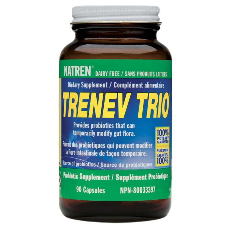 Natren Pro Trenev Trio Oil 3合1超級益生菌膠囊 90粒*