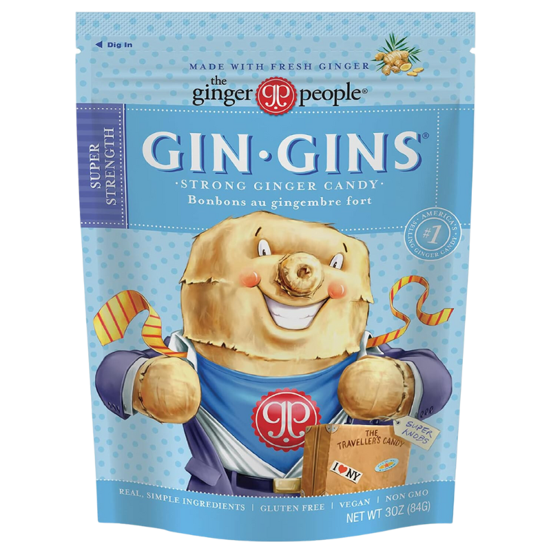 Ginger People GinGin Ginger Chew Super Strength 84g