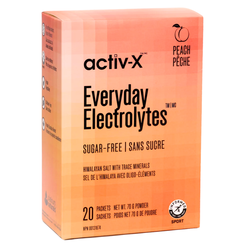 Platinum Activ-X 日常電解質混合飲 蜜桃味 20包/盒