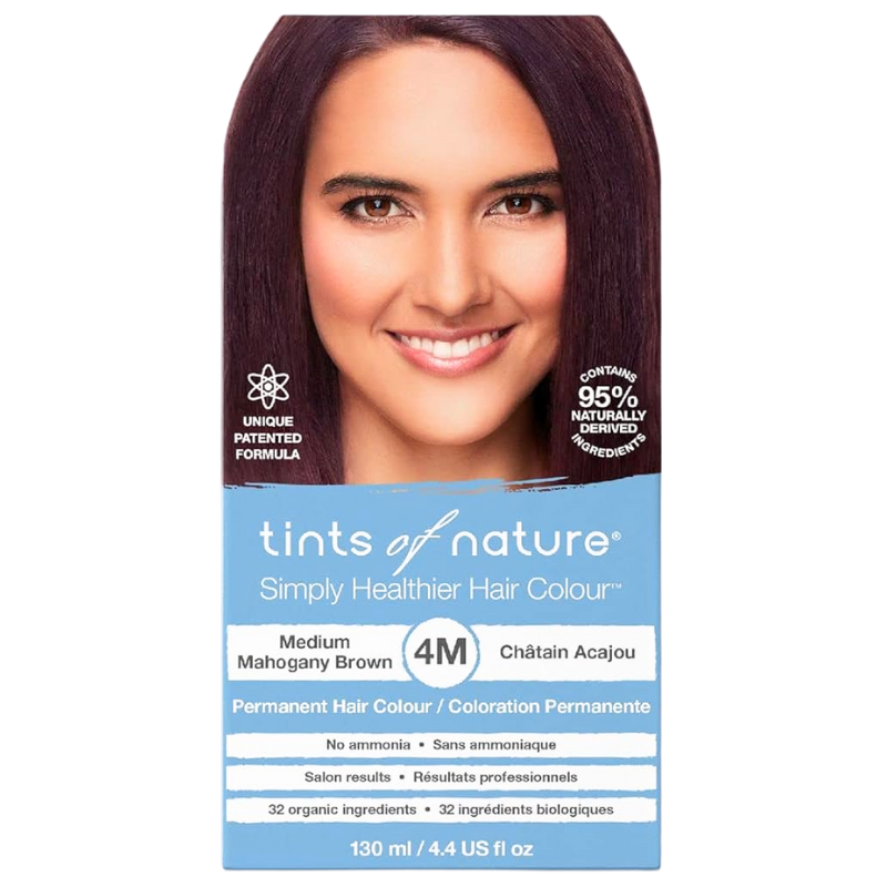 Tints of Nature 4M Medium Mahogany Brown 130ml