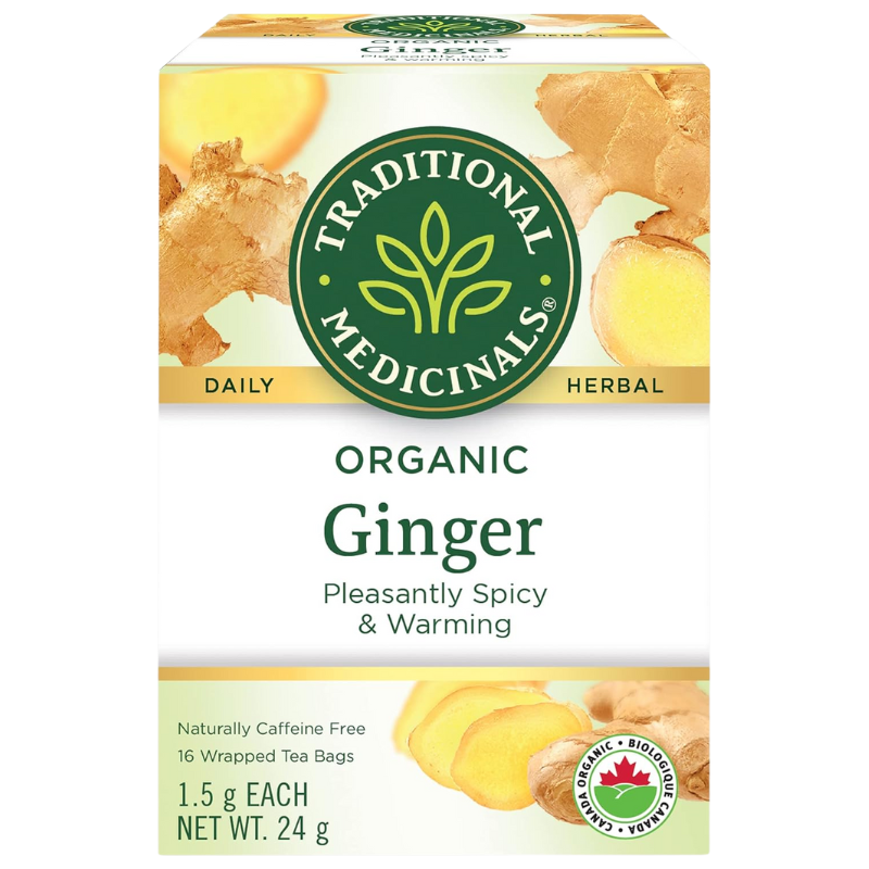 Traditional Medicinals 有機薑茶包 24克