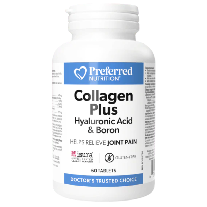 Preferred Nutrition UC-II 非變性二型膠原蛋白片 含玻尿酸及硼 60片