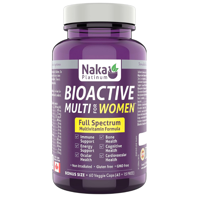 Naka 女士生物活性複合維生素膠囊 60粒