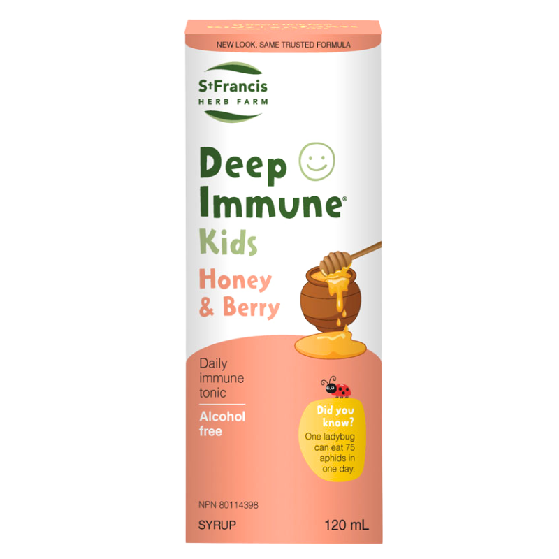 St. Francis 兒童深層免疫糖漿 蜂蜜莓果味 120ml
