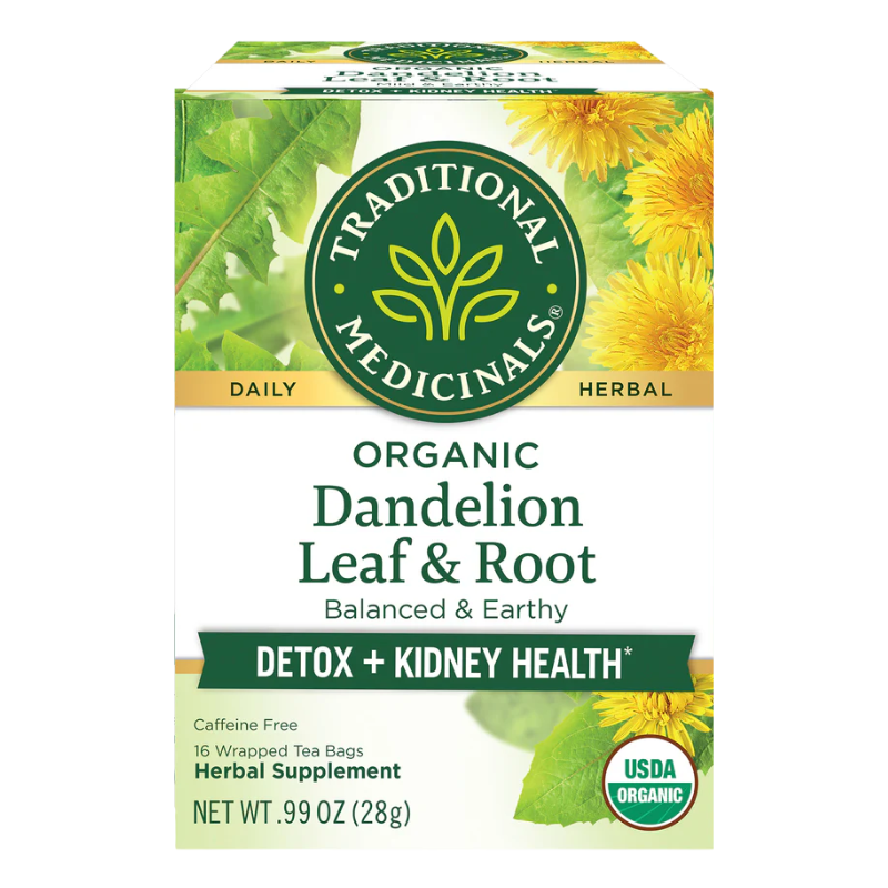 Traditional Medicinals 有機蒲公英葉根茶 茶包 16包