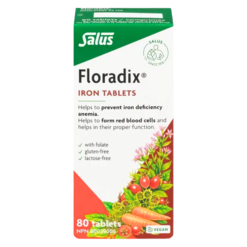 Salus Floradix 鐵片劑 80片