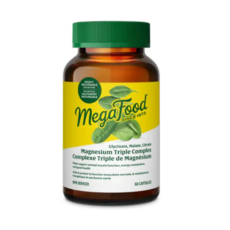 MegaFood 三重複合鎂 60 粒膠囊