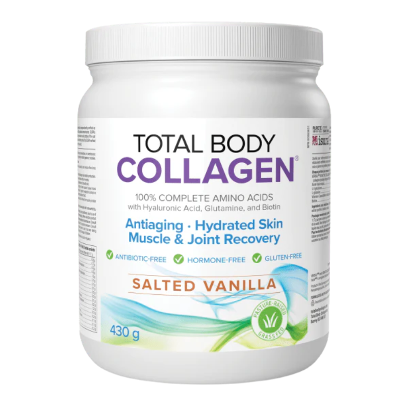 Natural Factors Total Body Collagen Salted Vanilla 430g