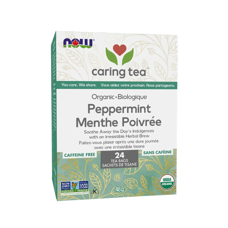 NOW有機薄荷茶 24袋裝