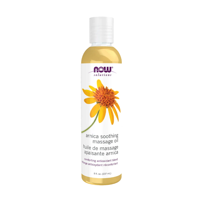Now Arnica Soothing Massage Oil 237ml