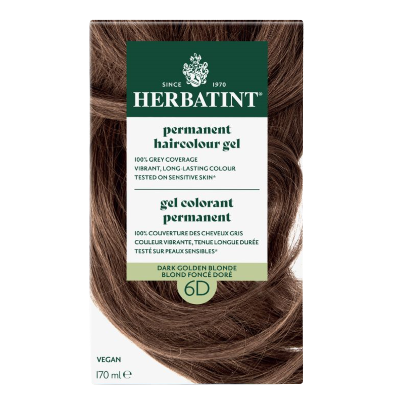 天然染髮劑 Herbatint (6D-Dark Golden Blonde) Herbal Hair Color