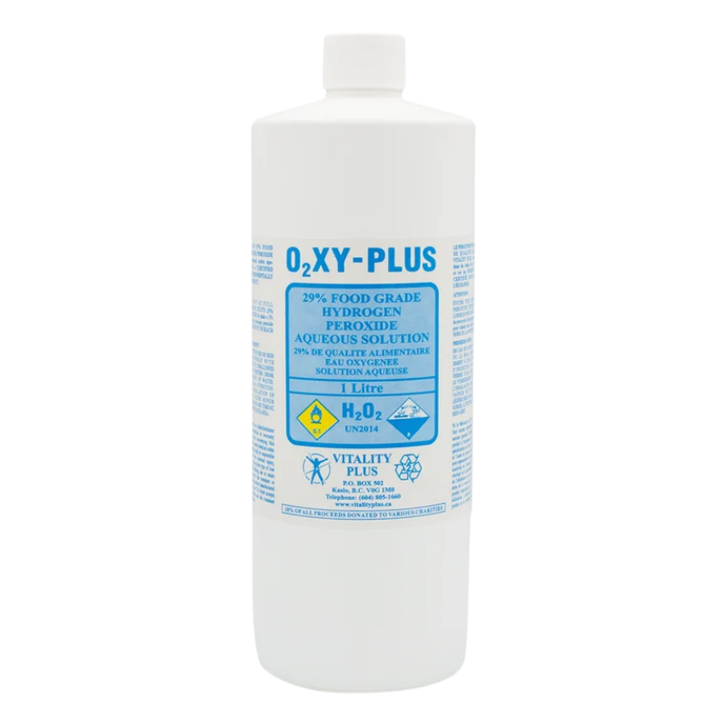 Vitality Plus 29% Food Grade Hydrogen Peroxide 1L