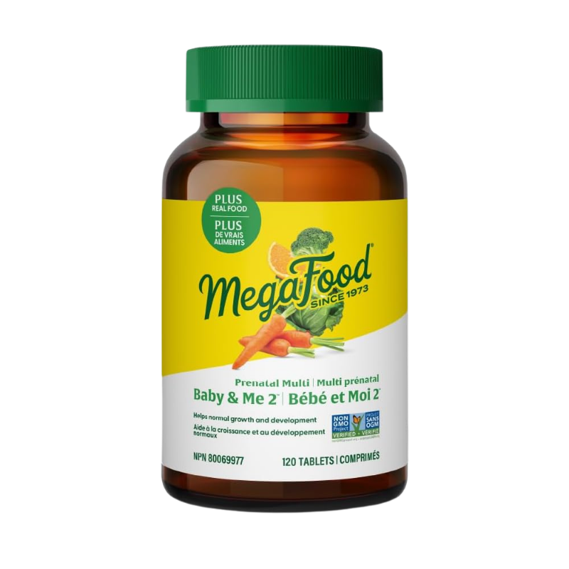 MegaFood 產前維生素 適合媽媽和發育嬰兒 2 120 片
