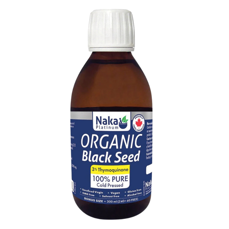 Naka Plat 有機黑籽油 2300mg 300ml