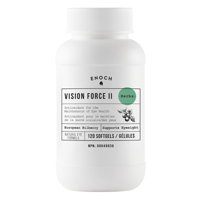 Enoch Vision Force II 新視明軟膠囊120粒– 12 Baskets Nutrition