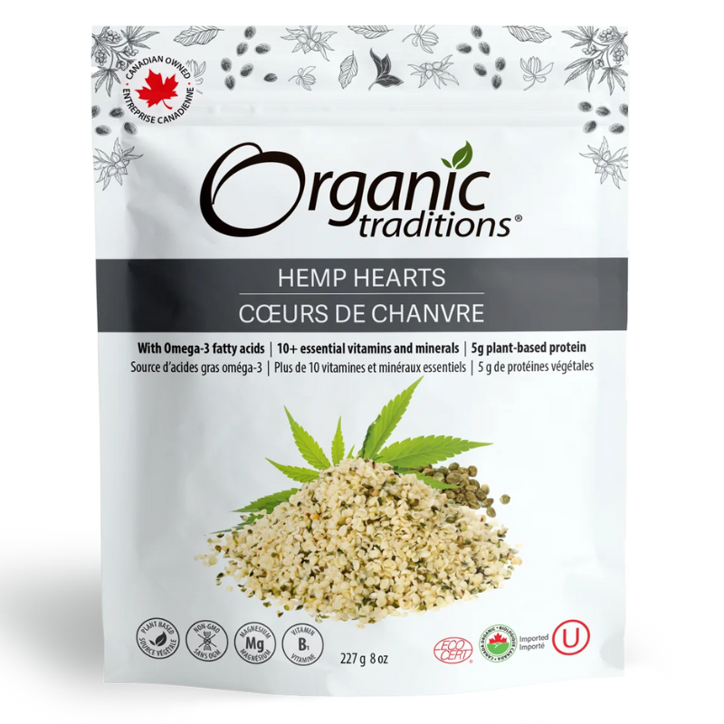Organic Traditions 大麻籽 227g