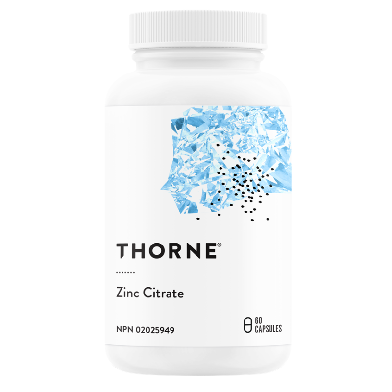 Thorne 檸檬酸鋅素食膠囊 60粒