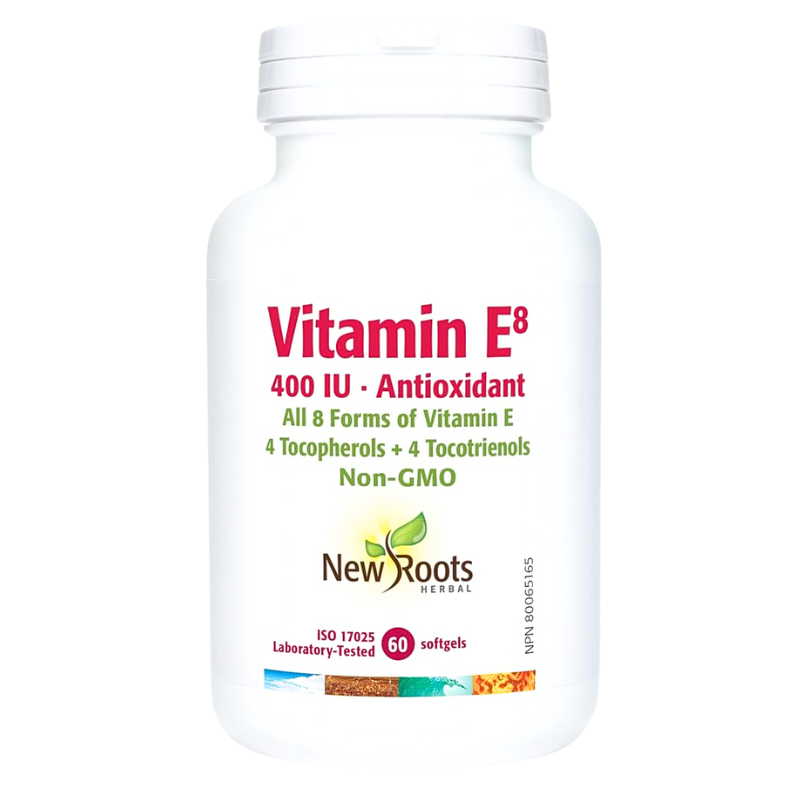 New Roots 維生素E8軟膠囊 400IU 60粒