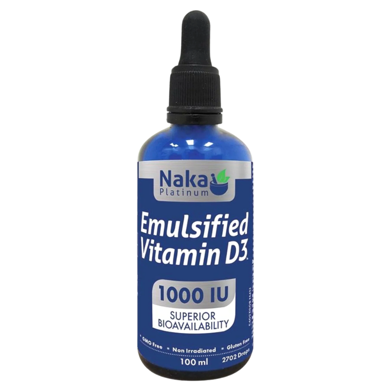 Naka 乳化维生素 D3 1000IU 100ml