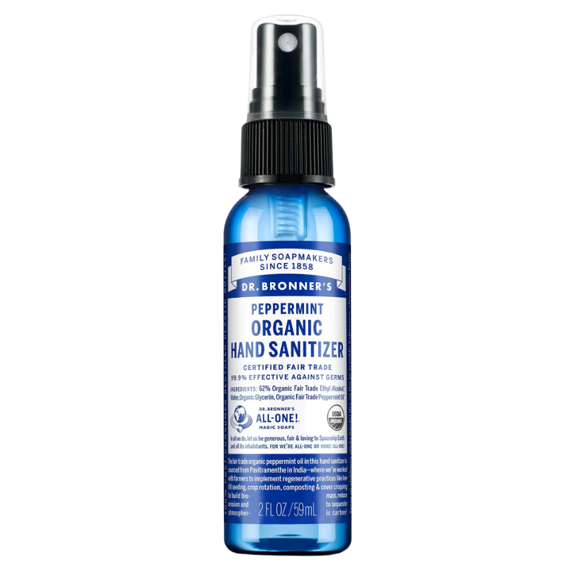 Dr. Bronner 有機免洗洗手液 薄荷味 59ml