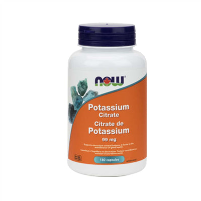 Now Potassium Citrate 99 mg 180 Capsules