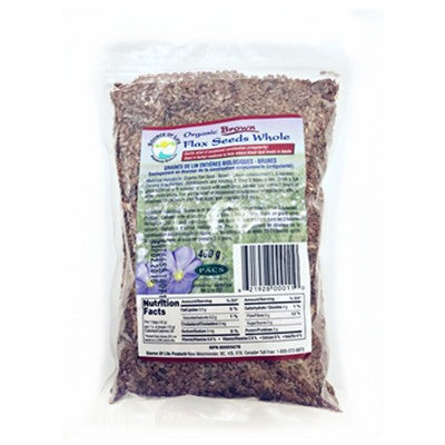 Source of Life Organic Brown Flax Seed 400g
