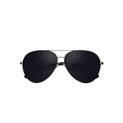 Mira Aviator Black Lens Sunglasses
