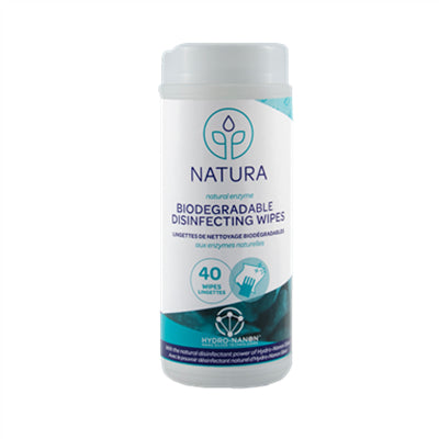 消毒濕紙巾 40片 Natura Disinfecting 40 Wipes (Enzymes+Silver+Hydrogen)