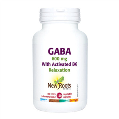 New Roots Gaba(γ-氨基丁酸) 含活性維生素 B6 150 粒