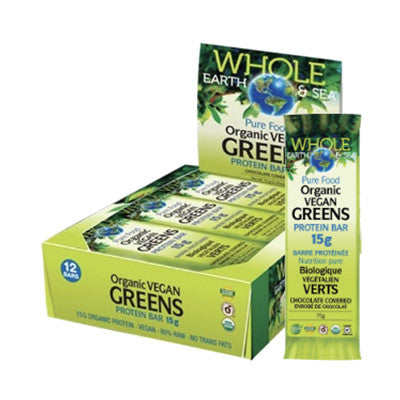 Natural Factors 綠色蛋白質能量棒