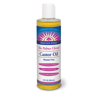 蓖麻油 8盎司 Heritage Castor Oil 8oz